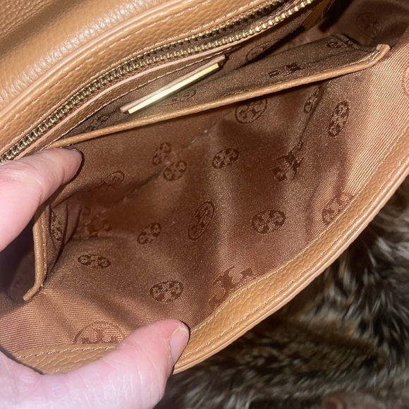 Large brown Tory Burch shoulder bag - Picture 6 of 8